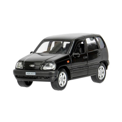 Machine en métal LADA NIVA pour 12 cm, double, bagage, acier, noir, cor. Parc technologique dans le cor.2*36шт