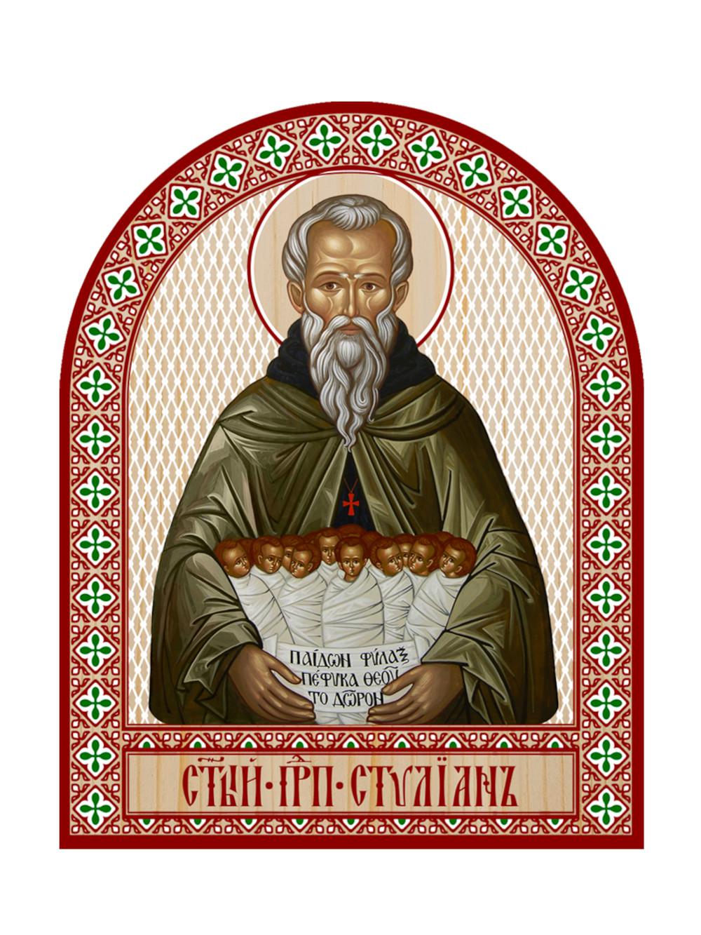 Икона аркой Стилиан (на дереве) 95 х 120