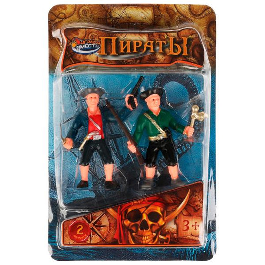Les soldats des pirates avec l'orum, блист.14*21*5см ИГРАЕМ ВМЕСТЕ в кор.2*120шт