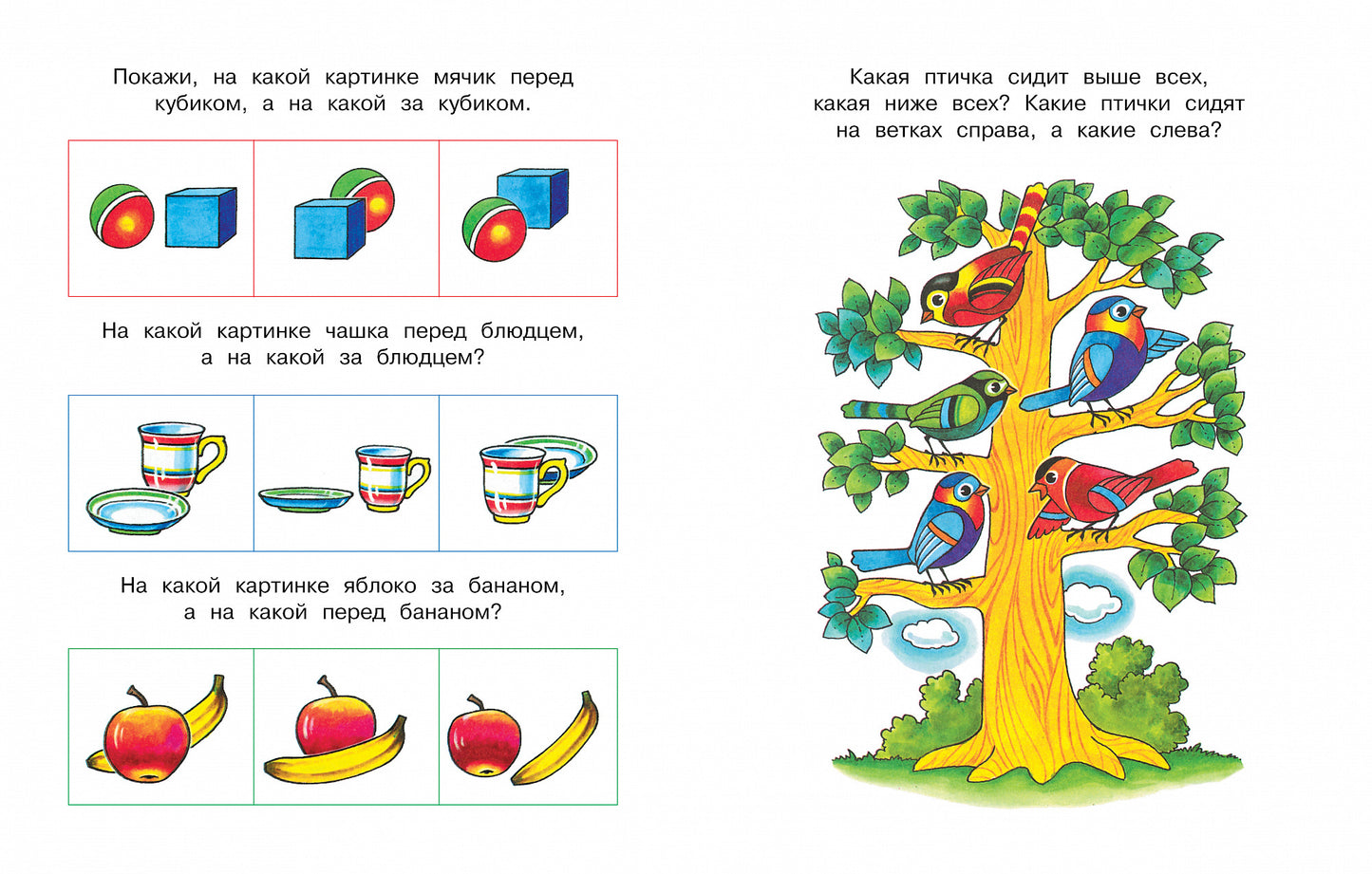 Вправо-влево, вверх-вниз (3-4 года)