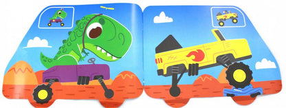 На гонках: книжка с наклейками