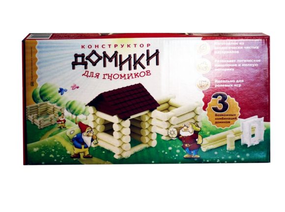 Конструктор "Домики для гномиков" Тип1                      300х154х50-1 шт          370х340х260-коробка