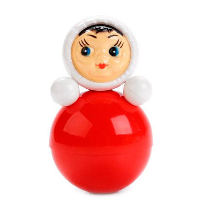 Игрушка-неваляшка Малышка (11 см) артикул 6С-028 в художественной упаковке, EAN - 4620005410282