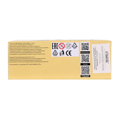 Машина металл ГАЗ-2401 ВОЛГА длина 12 см, двери, багажник, инерц, белый, кор. Технопарк в кор.2*36шт