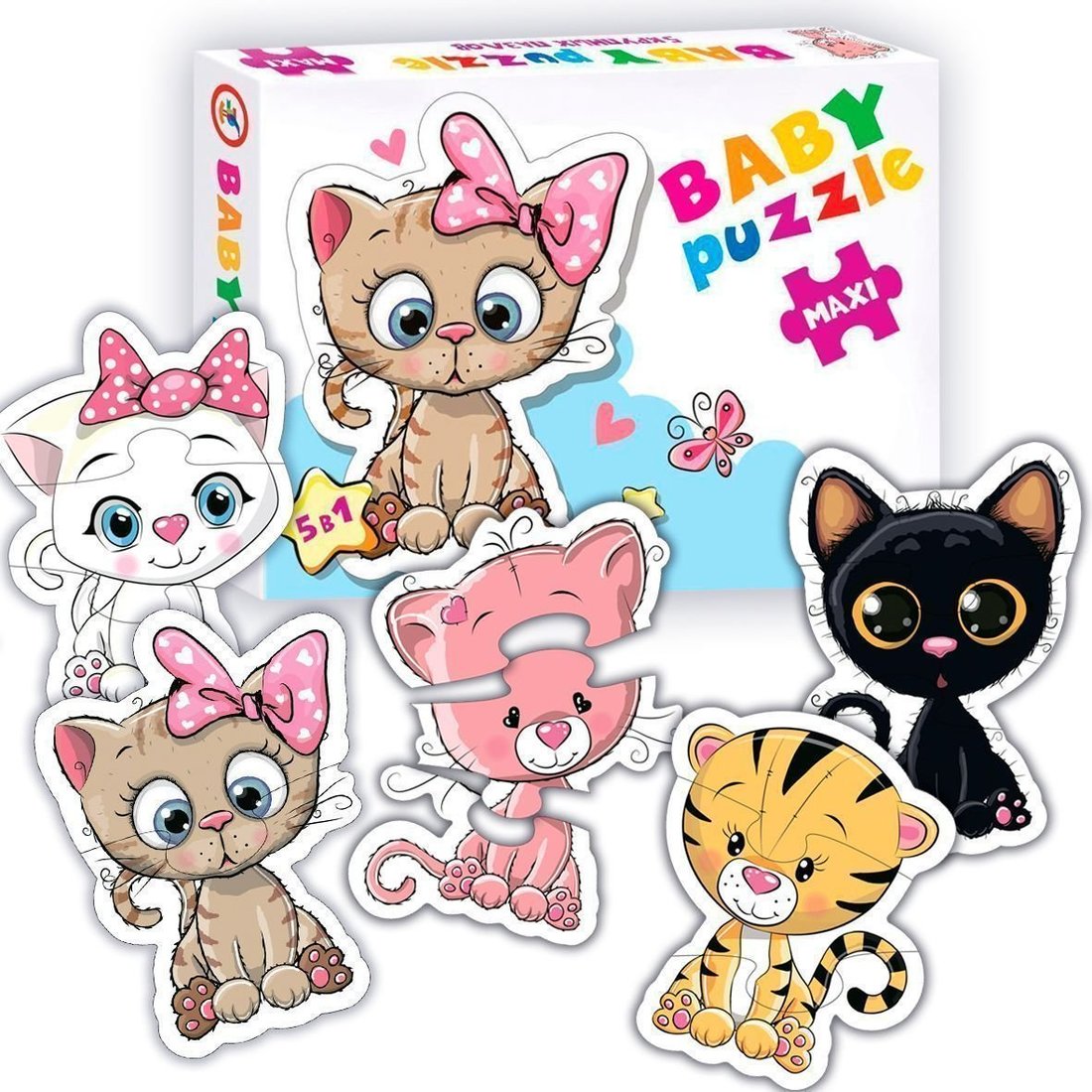 Дрофа. Baby Puzzle. "Котята" арт.3842