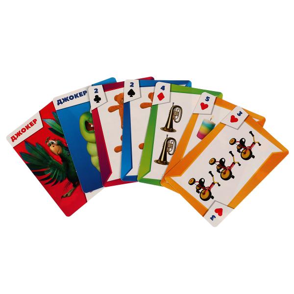 Буба.Лучшие друзья. Игральные карты. 60х90х20 мм. Умные игры в кор.50шт