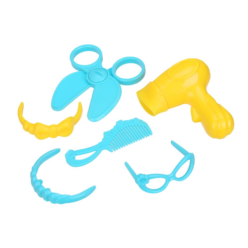 Набор с тестом для лепки Щенячий Патруль парикмахерская, 24 см MultiArt в кор.8шт