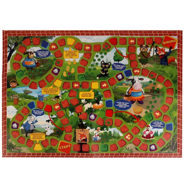 Julik Lis. Настольная игра-ходилка. 217х330х27 mm. Умные игры. dans le cor.20шт