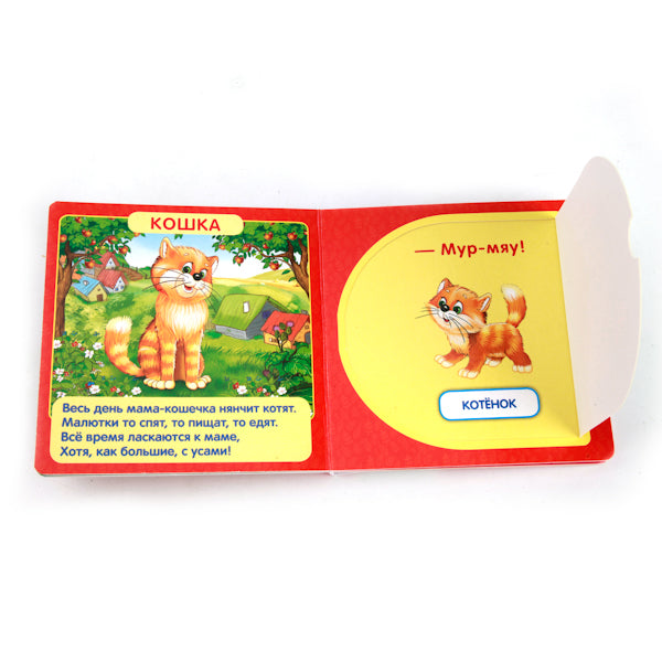 978-5-506-01055-5 214336 «УМКА». МАМЫ И МАЛЫШИ. (КНИЖКА С ОКОШКАМИ МАЛЫЙ ФОРМАТ) ФОРМАТ: 127Х127 М