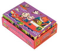 Умные кубики в поддончике. 6 штук. Мы плывём, плывём, плывём (new)