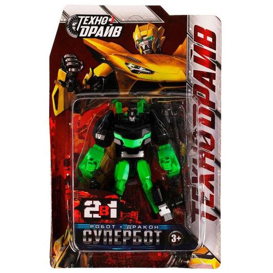 Робот супербот, трансформирующийся, блист.24,5*16*5,5 ТЕХНОДРАЙВ в кор.2*96шт