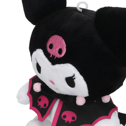 Игрушка мягкая Kuromi San RIO Kuromi 17см в черной шапочке, в пакете "МУЛЬТИ-ПУЛЬТИ" в кор.24шт