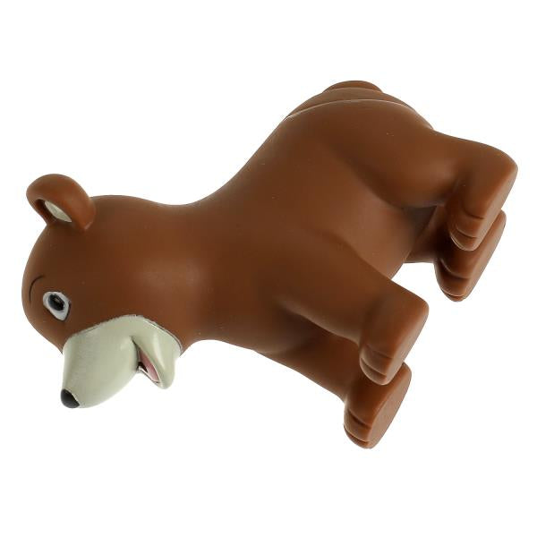 Игрушка для ванны мишка 1 шт. в сетке КАПИТОШКА в кор.100шт