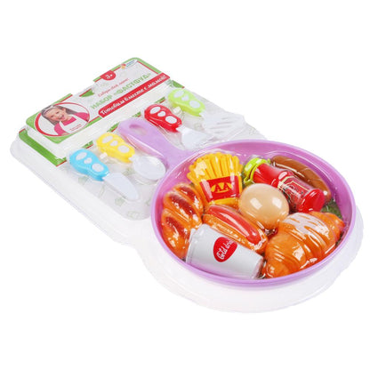 Набор фаст-фуд в пласт. ТМ "ИГРАЕМ ВМЕСТЕ" в кор.2*48шт