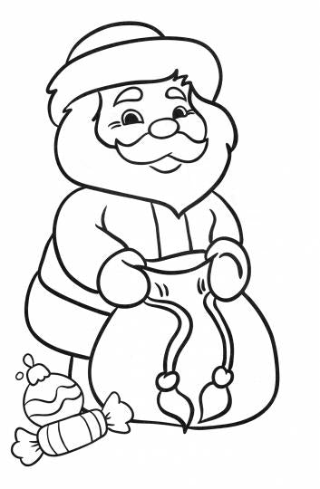 СУПЕРРАСКРАСКА НГ. ПОДАРОК ОТ ДЕДА МОРОЗА