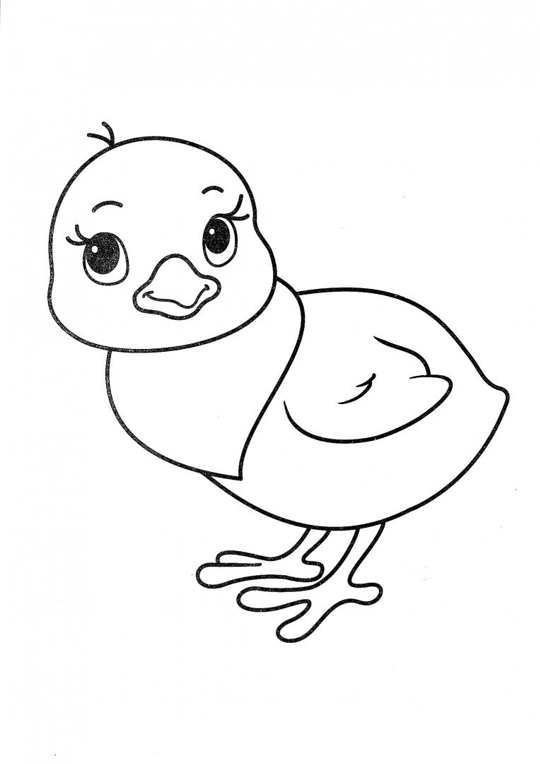 РАСКРАСКА А4 эконом. ДЛЯ САМЫХ МАЛЕНЬКИХ