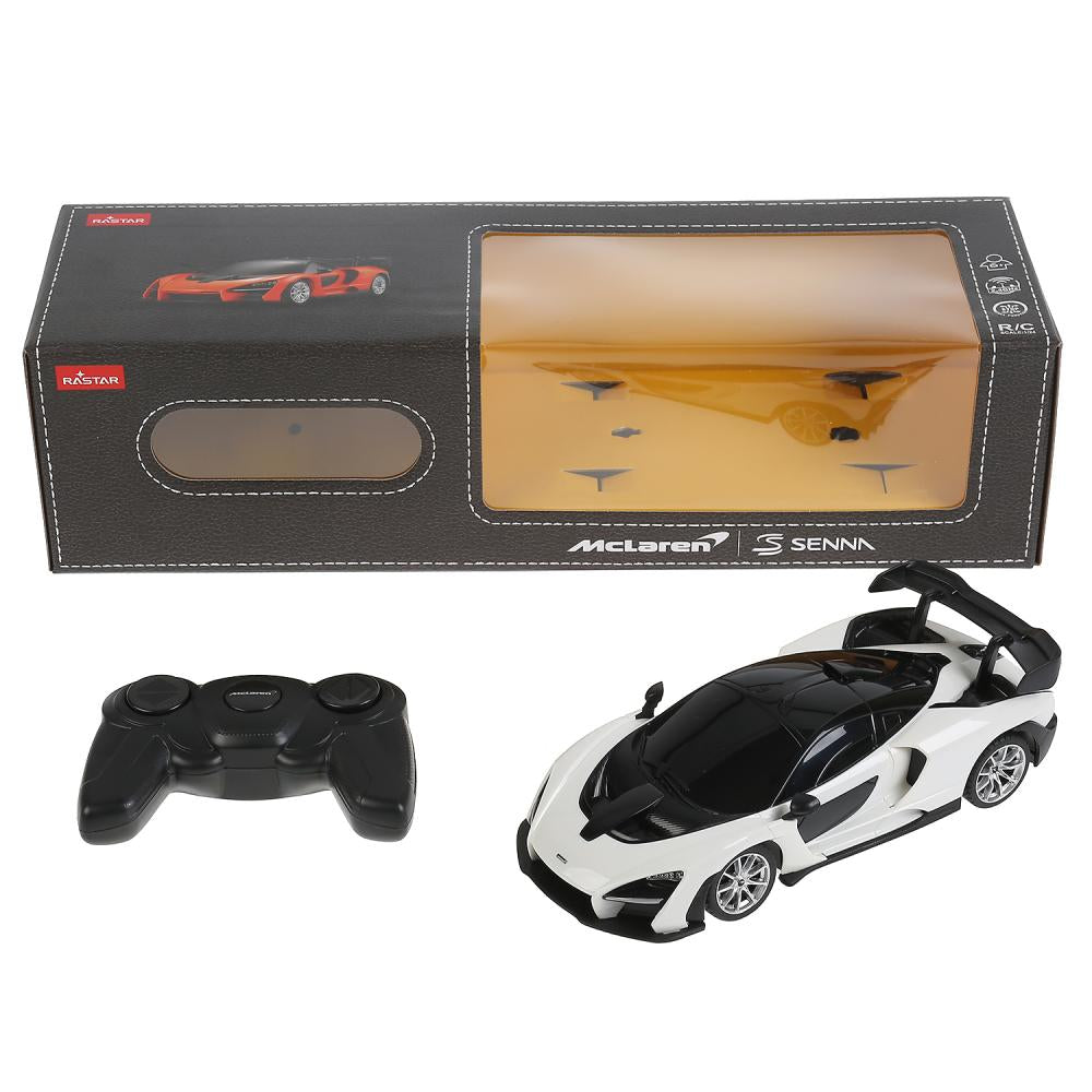 Машина р/у mclaren senna 1:24, цвет в ассорти. в кор. Растар в кор.18шт