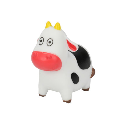 Игрушка пластизоль д/ванны пальчиковый театр СИНИЙ ТРАКТОР 5шт, блистер КАПИТОШКА в кор.2*12шт