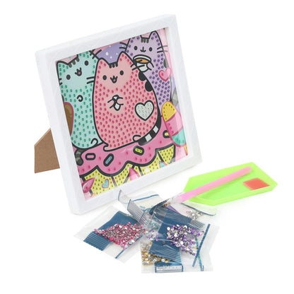 Mosaïque en aluminium 15x15, en corbeau, en coton-poussin, МУЛЬТИ АРТ en cor.48шт