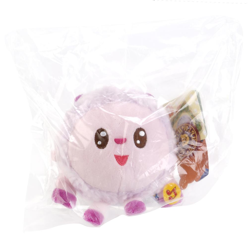 МЯГКАЯ ИГРУШКА "МУЛЬТИ-ПУЛЬТИ" БАРАШИК (М/Ф "МАЛЫШАРИКИ") 10СМ, МУЗ. РУСС. ЧИП В ПАК. в кор.24шт