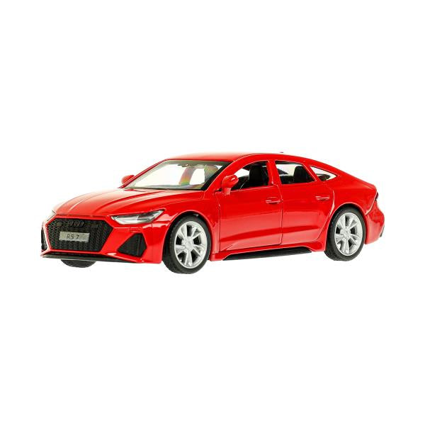 Машина металл AUDI rs7, 11,4 см, двери, инерция, кор. Технопарк в кор.2*48шт