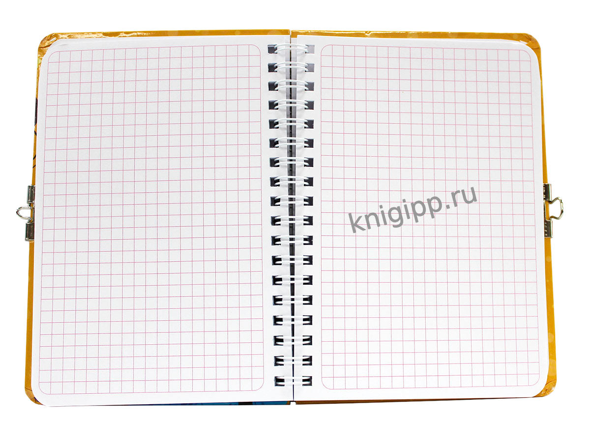 БЛОКНОТИК ДЛЯ СЕКРЕТИКОВ С ЗАМОЧКОМ. Жёлтый