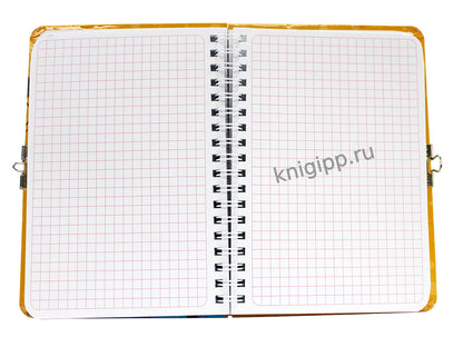 БЛОКНОТИК ДЛЯ СЕКРЕТИКОВ С ЗАМОЧКОМ. Жёлтый