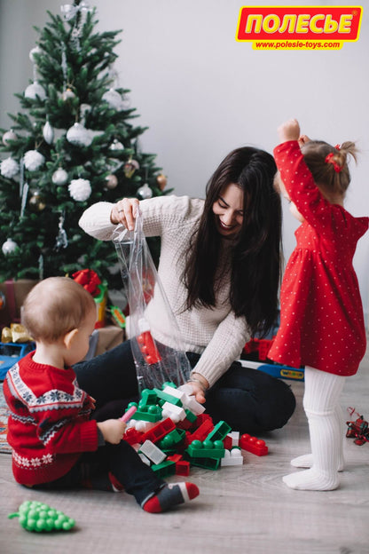 Конструктор Самоделкин (Юниор, 51 элементов в мешке) 16,5х13,5х27,5 см