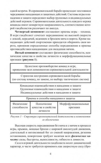 Средства подготовки игроков в гандбол