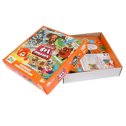 Веселые приключения. СОЮЗМУЛЬТФИЛЬМ. Настольная игра-ходилка. 250х250х55 мм. Умные игры в кор.10шт