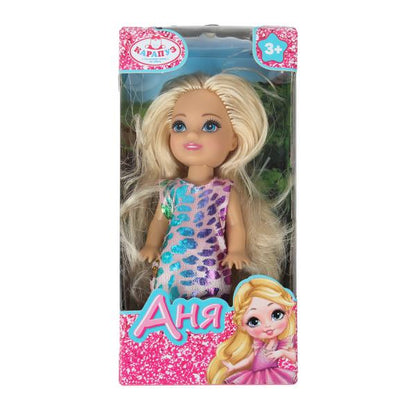 Кукла Аня 12 см, кор КАРАПУЗ в кор.120шт
