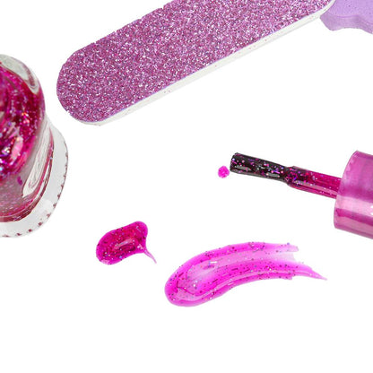 Косметика ДЛЯ ДЕВОЧЕК румяна, лак д/ногтей, помада,блёстки, кисточки МИЛАЯ ЛЕДИ в кор.2*30шт