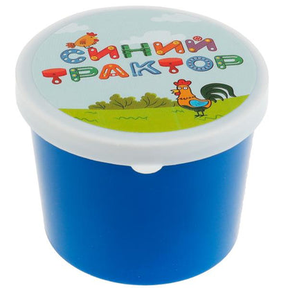 Тесто для лепки СИНИЙ ТРАКТОР 3 цв. pour 50 g, рф МУЛЬТИ АРТ в кор.24шт