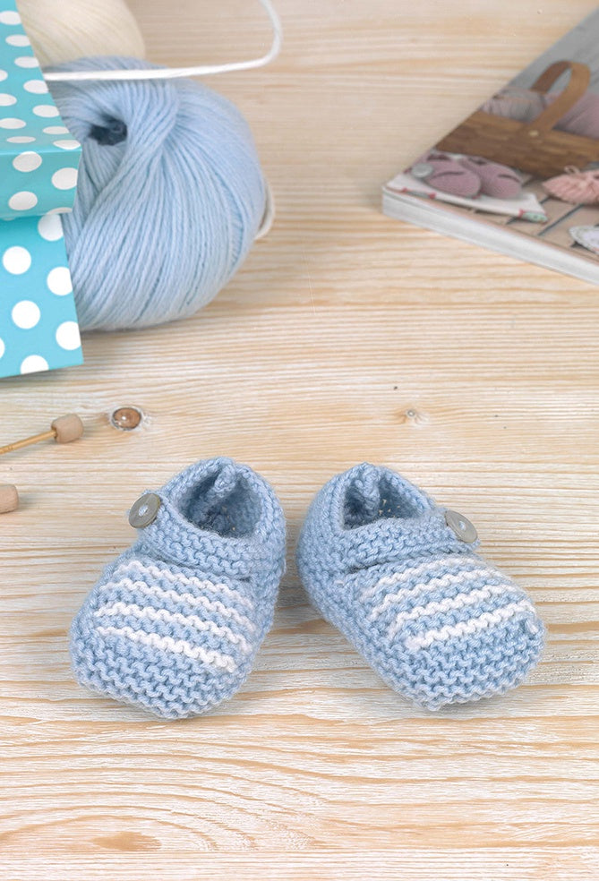 Пинетки для малышей. Вяжем спицами