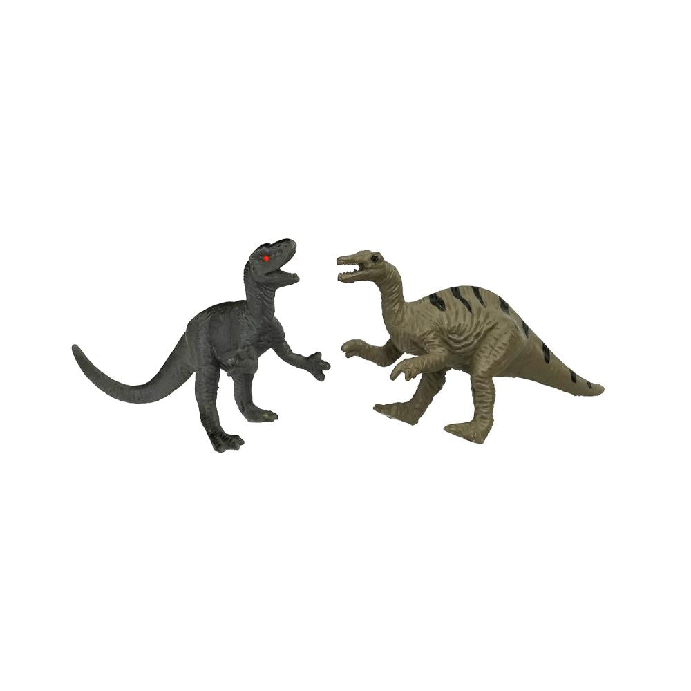 Игрушки пластизоль набор из 10-ти динозавров в пакете ИГРАЕМ ВМЕСТЕ в кор.2*72наб