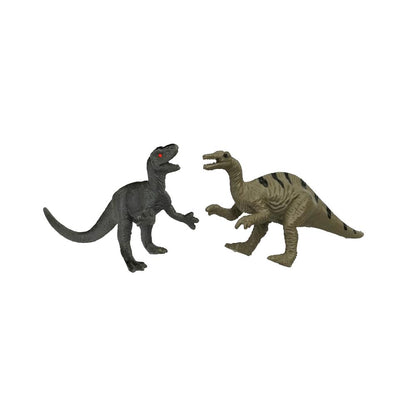 Игрушки пластизоль набор из 10-ти динозавров в пакете ИГРАЕМ ВМЕСТЕ в кор.2*72наб