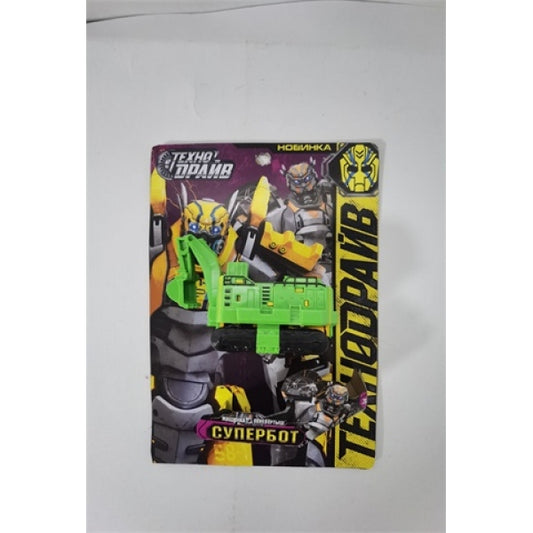 Машина трансформирующаяся СУПЕРБОТ (вывертыш), блист.21*15*3,5см ТЕХНОДРАЙВ в кор.2*198шт