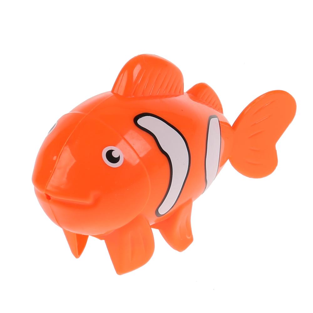 Заводная игрушка рыбка на карт. (рус. уп.) Умка в кор.2*120шт