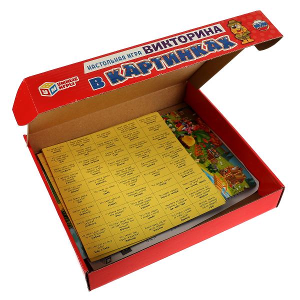 Викторина-Виммельбух по русским народным сказкам. Настольная игра. Умные игры. в кор.10шт