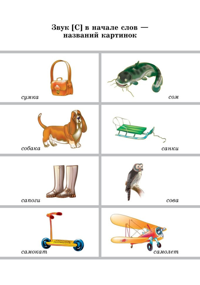Вводим звуки в речь: картотека заданий для автоматизации звуков С, З, Ц
