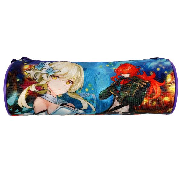 Пенал-тубус на молнии, малый, ткань 210/65 герои Умка в кор.100шт