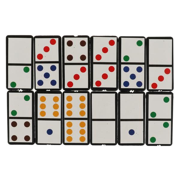 Настольная игра домино, собачки, кор.5*13*2см ИГРАЕМ ВМЕСТЕ в кор.2*180шт