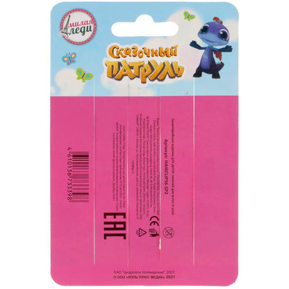 Accessoires pour/devochek СКАЗОЧНЫЙ ПАТРУЛЬ 6 заколок на карт. dans le paquet. МИЛАЯ ЛЕДИ уп-10шт в кор.100уп