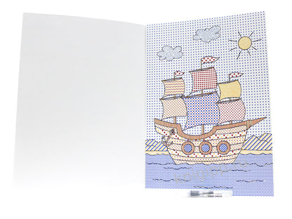 ВОДНАЯ РАСКРАСКА с кисточкой. ТРАНСПОРТ