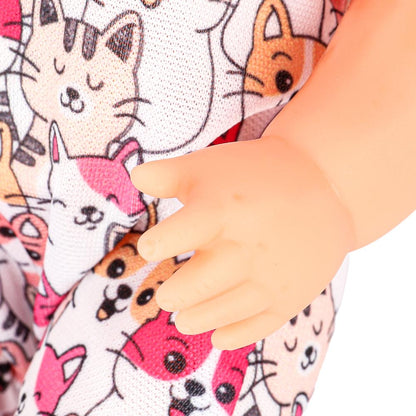 Пупс озвучивает 25см, Шаинский музыка пьет, пишет, закр. глазки, 4акс, 100 фраз КАРАПУЗ в кор.24шт