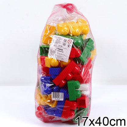 Конструктор Самоделкин (Юниор, 69 элементов в мешке) 18х15х31,5 см