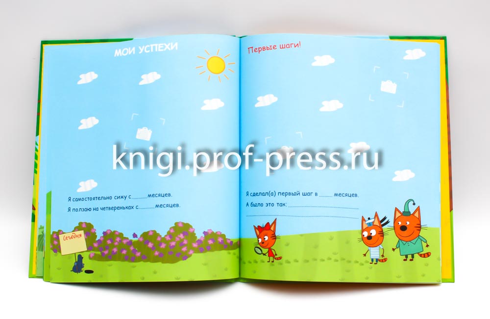 ТРИ КОТА. АЛЬБОМ. МОЙ ПЕРВЫЙ ФОТОАЛЬБОМ