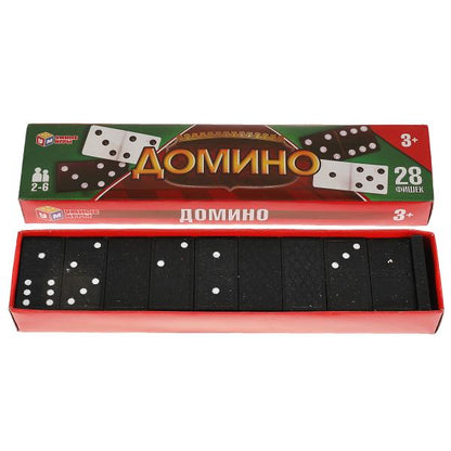Игра логическая домино в коробке, 21,5*5*2,3см ИГРАЕМ ВМЕСТЕ в кор.200шт