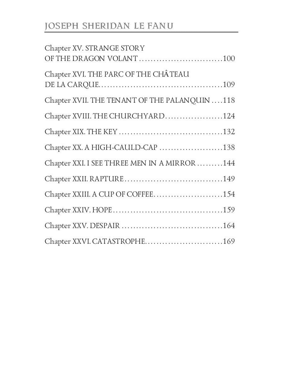 In a Glass Darkly 2. The Room in the Dragon Volant / Сквозь тусклое стекло 2. На английском языке