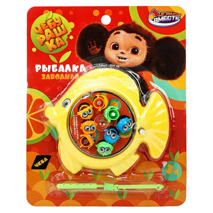 Игра рыбалка Чебурашка заводная, blister 17*21,5*3,5 см ИГРАЕМ ВМЕСТЕ в кор.2*180шт